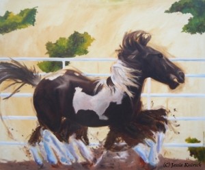 13_KNIRSCH_HORSE IN MOTION 30”x36”1.25”